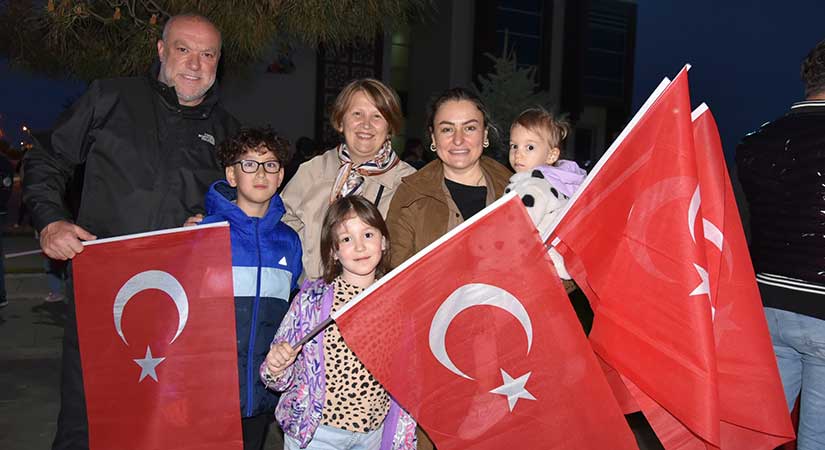 Görele’de fener alayı coşkusu yaşandı
