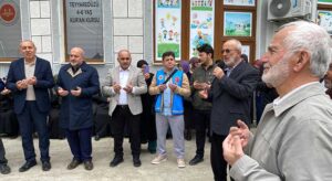 Giresun’da hacı adayları gözyaşlarıyla uğurlandı