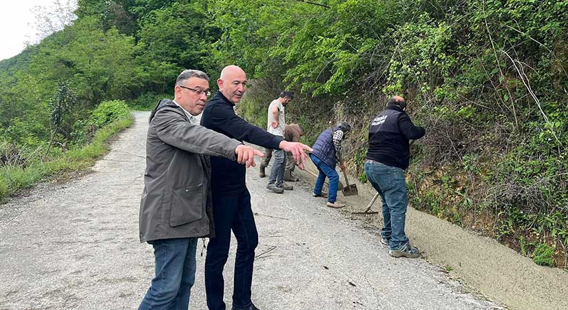 Başkan Çetin sahadaki çalışmaları anlattı