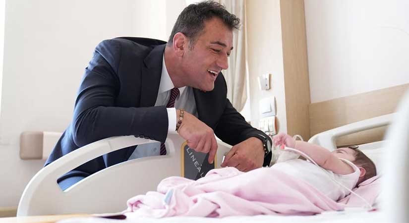Fuat Köse’den hastalara ziyaret