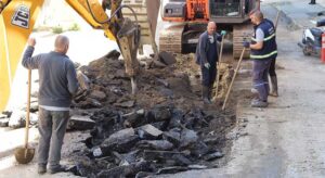 Giresun Belediyesi dört mahallede çalışmaları hızlandırdı