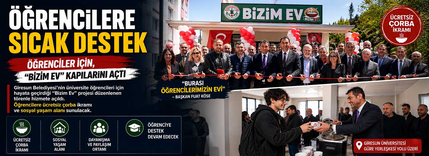 Öğrenciler için, “Bizim Ev” kapılarını açtı