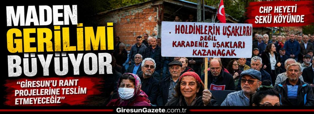 “Giresun’u rant projelerine teslim etmeyeceğiz”