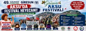 49. Uluslararası Aksu Festivali başlıyor