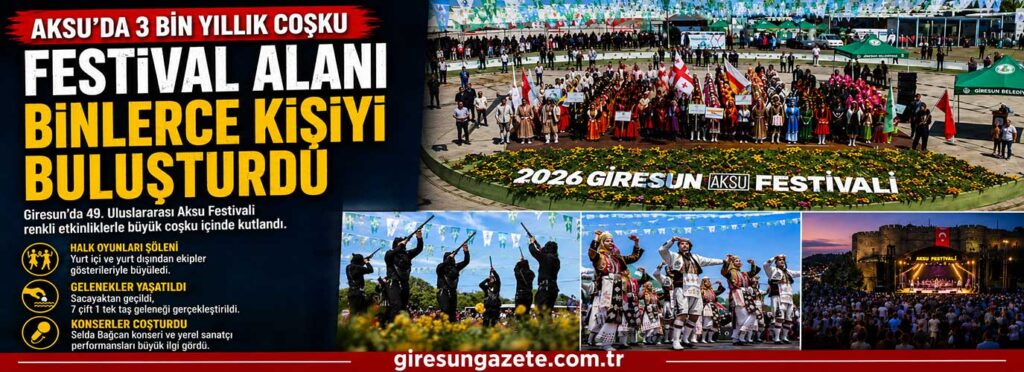 Festival alanı binlerce kişiyi buluşturdu