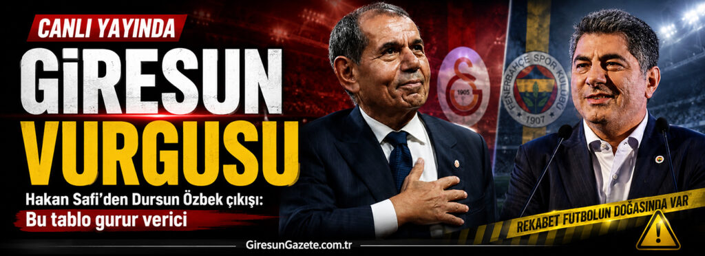 Hakan Safi’den Dursun Özbek çıkışı: Bu tablo gurur verici