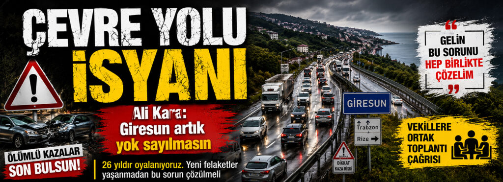 Ali Kara: Giresun artık yok sayılmasın