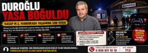 Kasap M.Ş. mandırada yaşamına son verdi