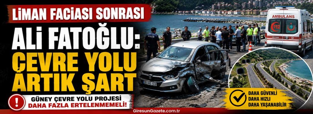 Ali Fatoğlu: Çevre yolu artık şart