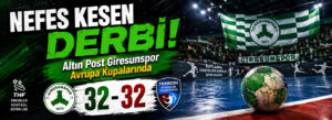 Altın Post Giresunspor Avrupa Kupalarında