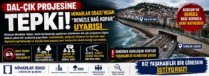 Mimarlar Odası’ndan “denizle bağ kopar” uyarısı