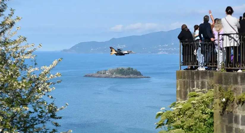 SOLOTÜRK Giresun semalarında gösteri yapacak