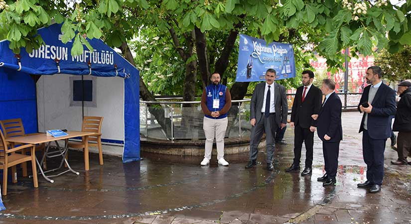 Giresun’da vekaletle kurban standı açıldı