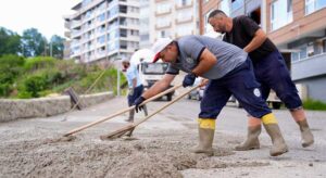 Belediyeden mahallelere yoğun çalışma