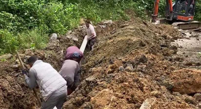 Çanakçı’da su altyapısı yenileniyor