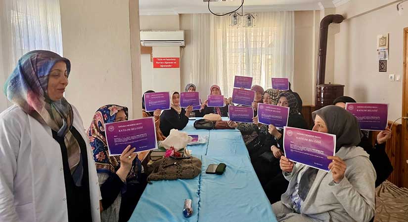 Kadın sağlığı için bilinçlendiren seminer