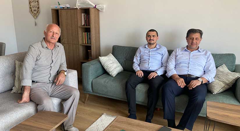 Hac görevlilerine anlamlı ziyaret