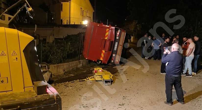 Eynesil’de ucuz atlatılan kaza