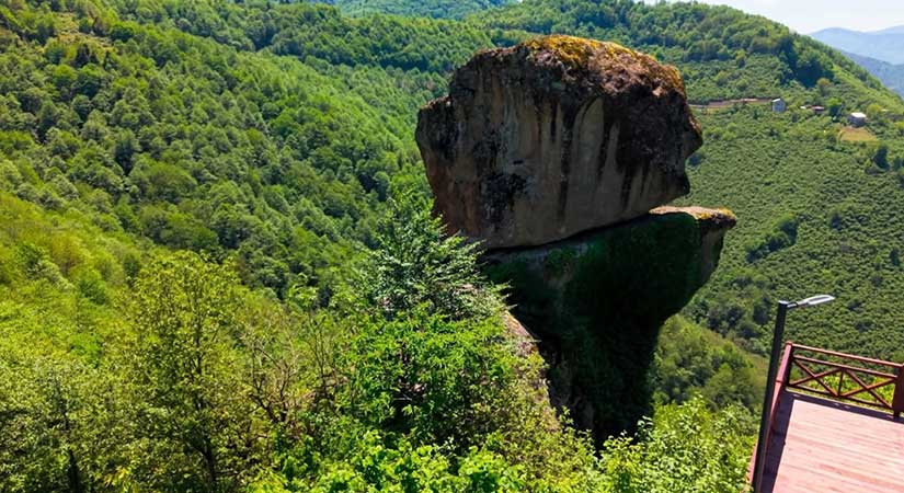 Gelin Kayası turizme kazandırılıyor