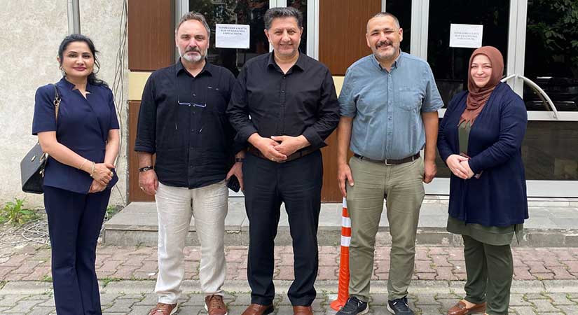Hastane yönetiminden Müftü Özgül’e ziyaret
