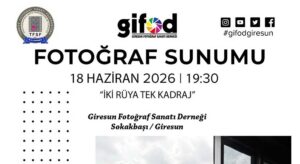 “İki Rüya Tek Kadraj” GİFOD’da sanatseverlerle buluşacak