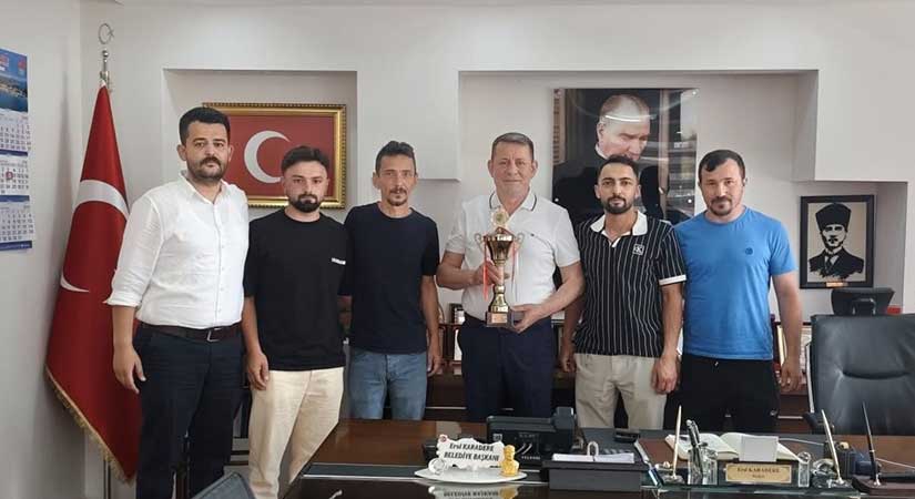 Soğukpınarspor kupayla çıktı