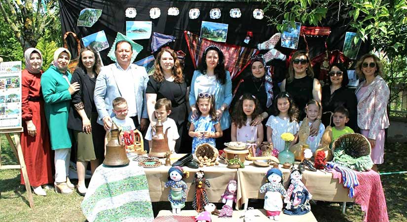 Keşap’ta yaşam becerileri sergisi açıldı