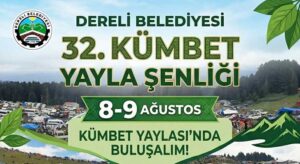 Dereli Festivale hazır