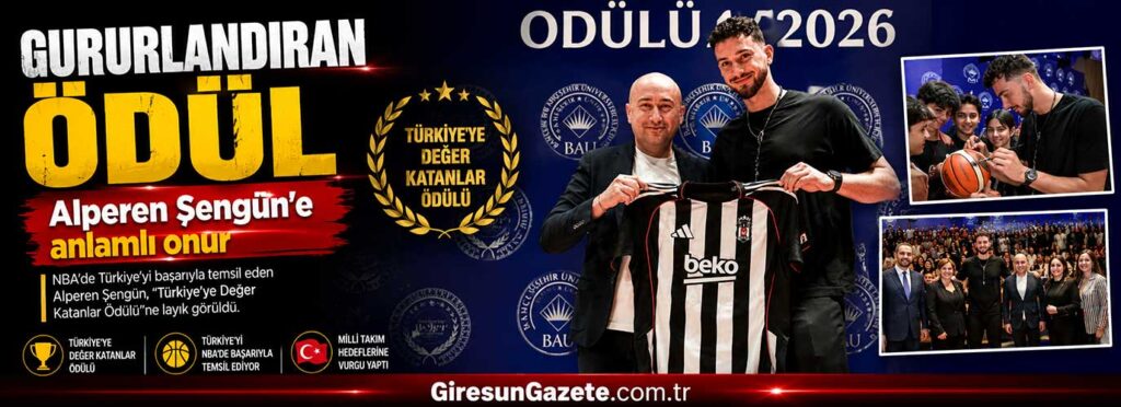 Alperen Şengün’e anlamlı onur