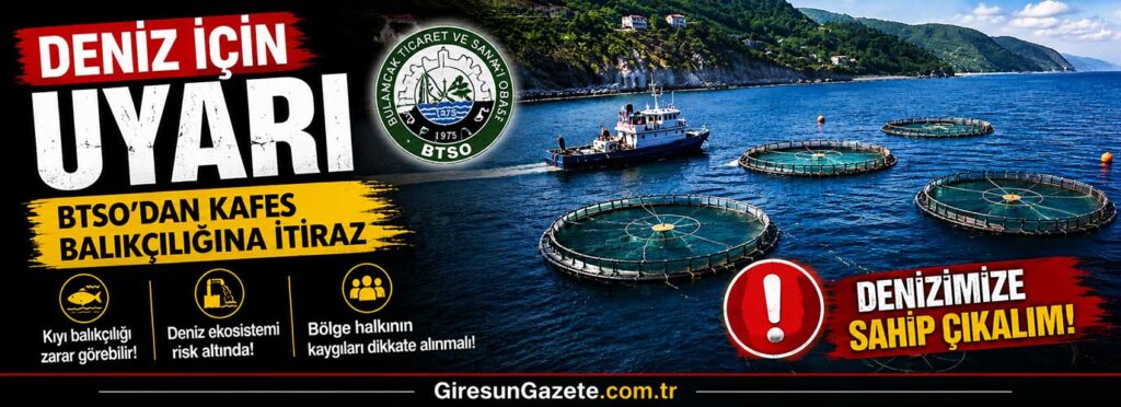 BTSO’dan kafes balıkçılığına itiraz