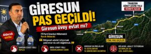 Akburak sordu: Giresun üvey evlat mı?