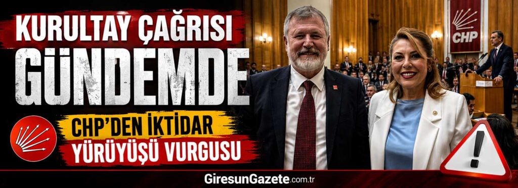 CHP’den iktidar yürüyüşü vurgusu