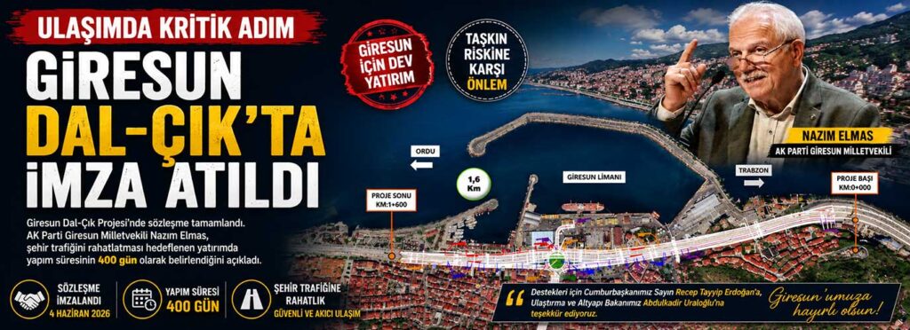 Giresun dal-çıkta imza atıldı
