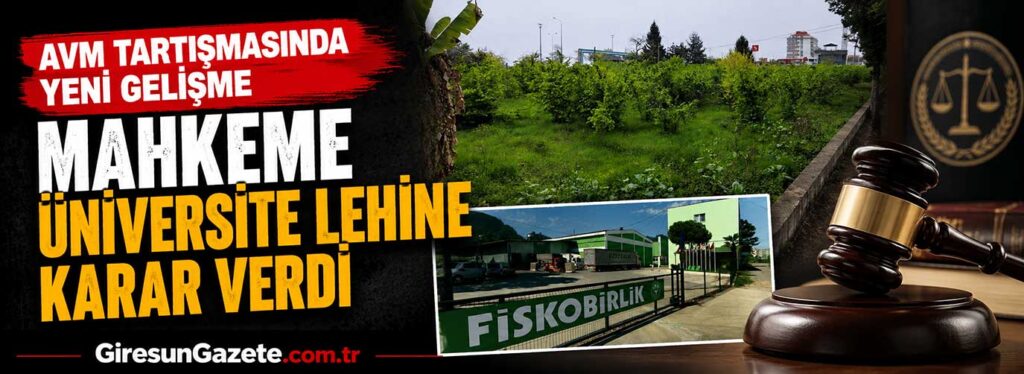 Mahkeme üniversite lehine karar verdi