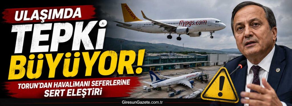 Torun’dan havalimanı seferlerine sert eleştiri