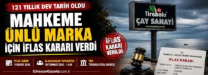 Mahkeme ünlü marka için iflas kararı verdi