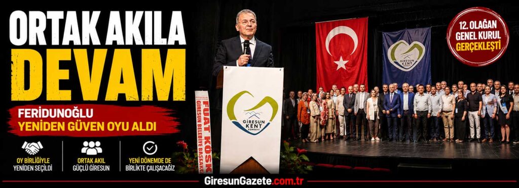 Feridunoğlu yeniden güven oyu aldı