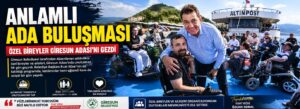 Özel bireyler Giresun Adası’nı gezdi