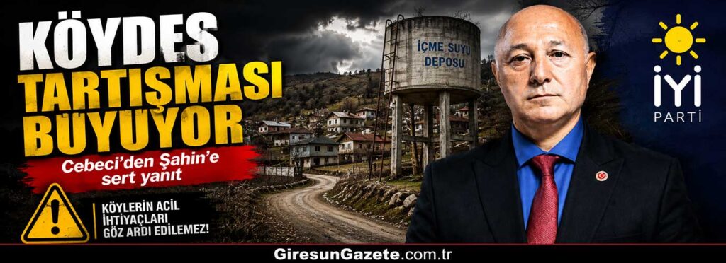 Cebeci’den Şahin’e sert yanıt