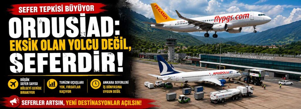 ORDUSİAD: Eksik olan yolcu değil, seferdir