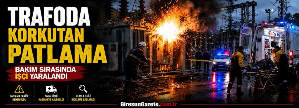 Bakım sırasında işçi yaralandı