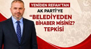 Şerbetçi’den Gündüz’e: Belediyeden bihaber misiniz?