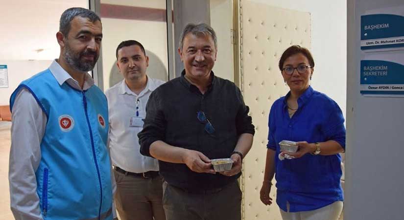 Hastanede aşure ikramı yapıldı