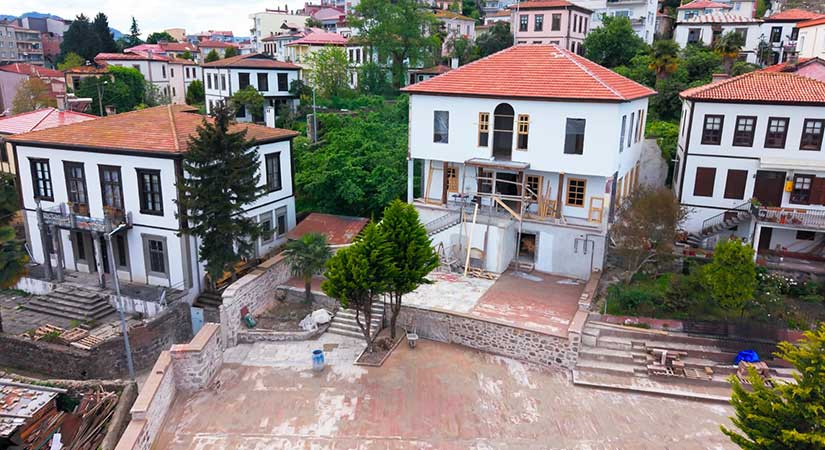 Necatibey Konağı yeniden hayat buluyor