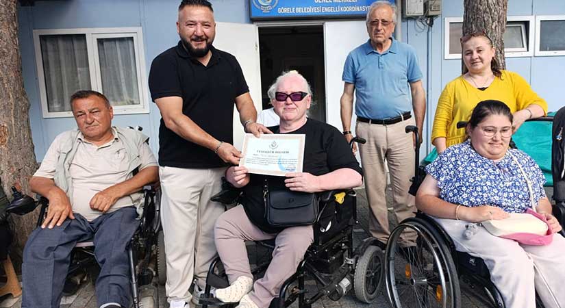 Giresunlu özel bireylere Samsun’da engelsiz tatil