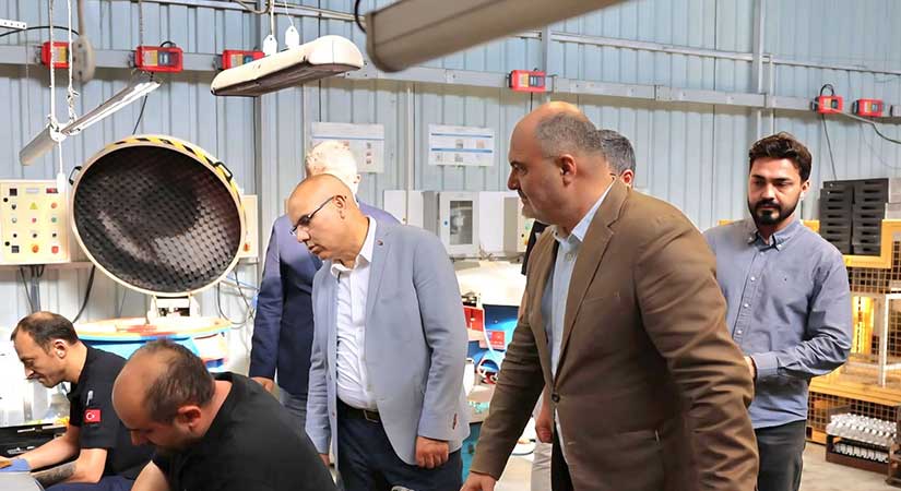 Vali Koç OSB’de incelemelerde bulundu