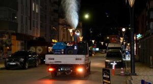 Giresun’da ilaçlama çalışmaları sürüyor