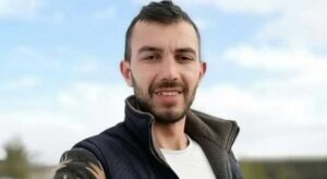 Ayıdan kaçarken kayalıklara yuvarlandı