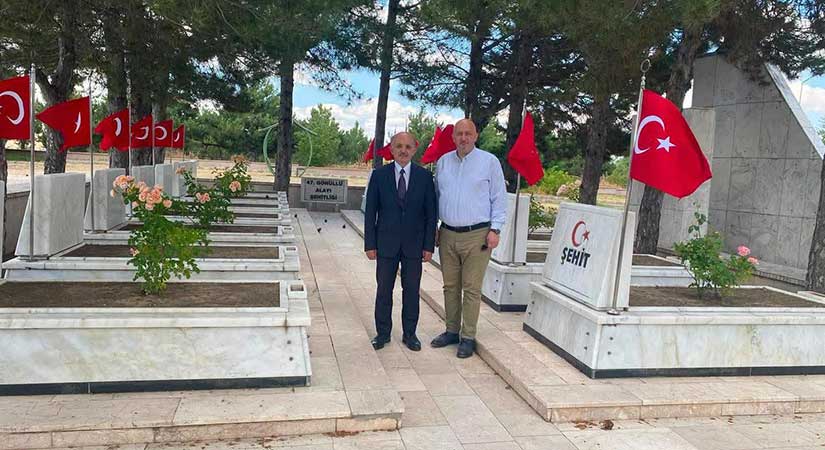 Afyon Giresun Şehitliği anma programı için temaslar başladı