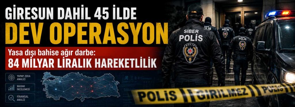 Yasa dışı bahise ağır darbe: 84 milyar liralık hareketlilik
